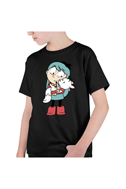 OEM Tricou Copii Baieti Hilda Casa Padure Pisica Twig Vulpe
