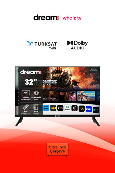 Dreamstar 32" 82 Ekran HD Google TV
