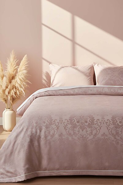 Rivaİstanbul Allegra Pudra Double Bedspread Set