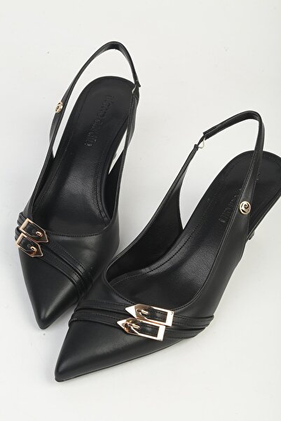 Pierre Cardin Women's Black Tpouklu Shoes Pc-55727