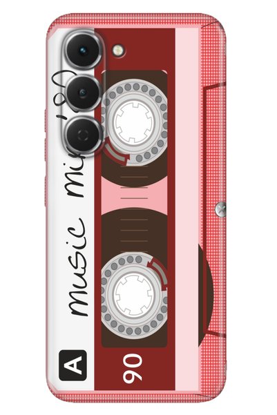TECNO Spark 40 Pro Km6 Case Colorful Silicone Printed Tpu Pink Cassette