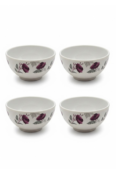 Bisbell 4pcs Melamine Mini Bowl Set 3.5" Ivoron - BB1964 Small Dipping Bowls,...