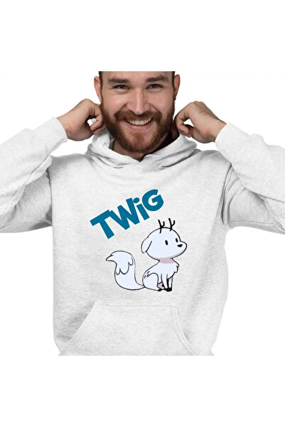 OEM Men's Hoodie Hilda Twig White Fox Trolberg