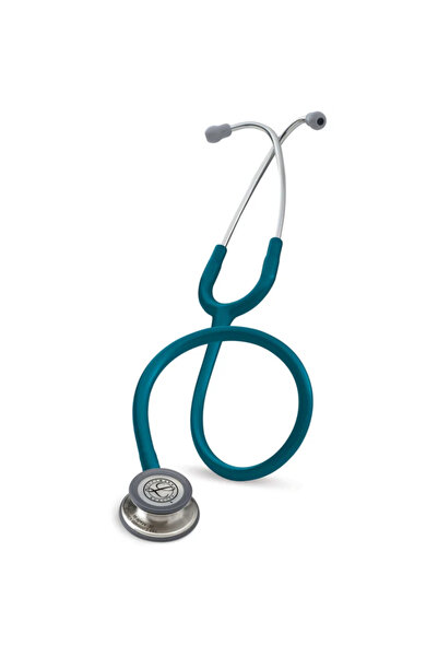 3M Littmann Classic III Stethoscope, Caribbean Blue Tube, 27", 5623