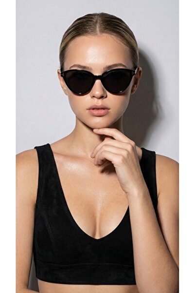 JULIANO Morgan Black-Black Sunglasses