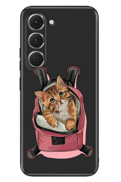 TECNO Spark 40 Pro Km6 Case Colorful Silicone Printed Tpu Cat on Vacation