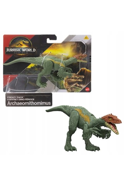 mattel Jurassic World Rebirth Figurină dinozaur Archaeornithomimus Frenzy