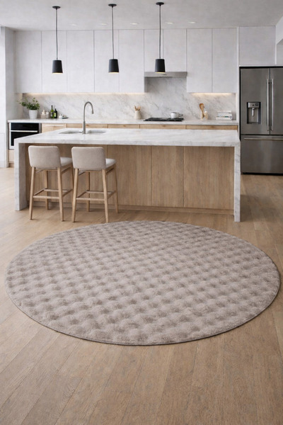 SOFT DECOR Modern Bubble Salon Mutfak Çocuk Odası Yolluk Kaymaz Taban Halı