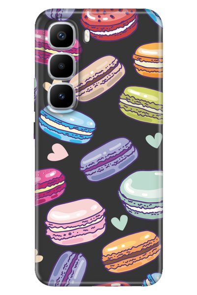 TECNO Infinix Hot 60 Pro+ Plus Case Colorful Silicone Printed Tpu Macaron