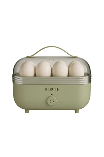 rebune Ribbon Egg Cooker 400W Capacity 8 Eggs (Green)