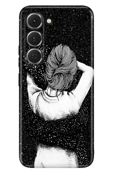 TECNO Spark 40 Pro Km6 Case Colorful Silicone Printed Tpu Black Love