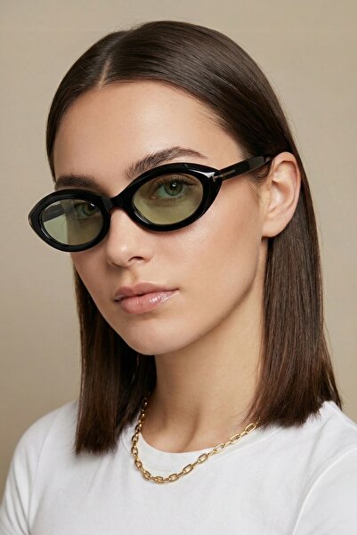 REN EYEWEAR نظارات شمسية نسائية REN Aura UV400 بإطار بيضاوي وحماية كاملة من ا...