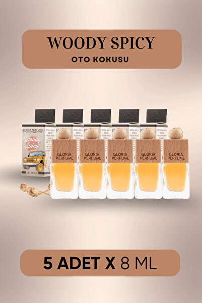 Gloria Perfume Odunsu Oto Kokusu 5x8 ml