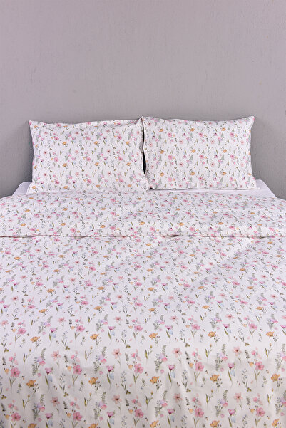 Setekshome Set de lenjerie de pat dublă Flower Dream, 100% bumbac