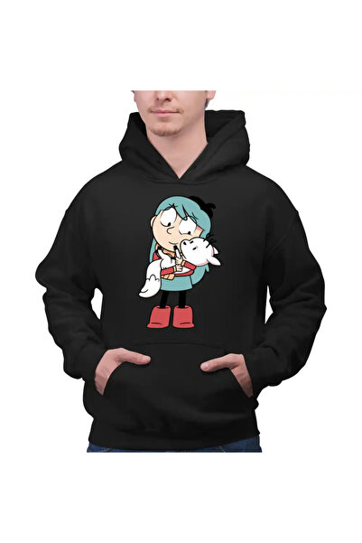 OEM Мъжки суичър с качулка Hilda Casa Padure Cat Twig Fox