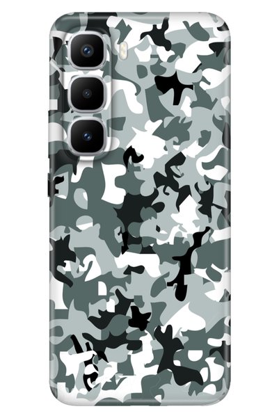 TECNO Infinix Hot 60 Pro+ Plus Case Patterned Silicone Printed Cover Camouflage