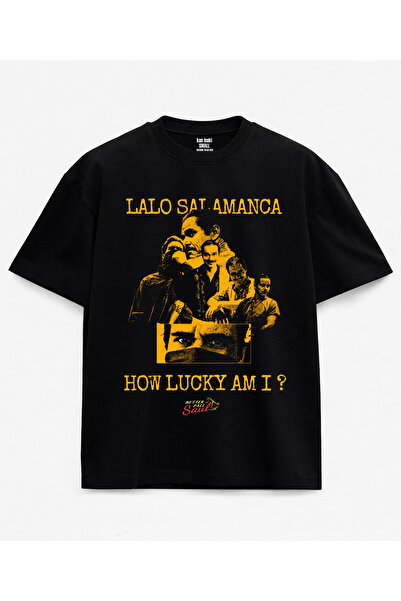 kun inaki Lalo Salamanca Breaking Bad Better Call Saul Baskılı Siyah Unisex T...