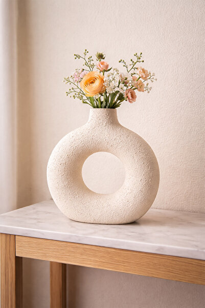 Hmydesign Dekorativna keramička vaza Ručno izrađena moderna dekoracija za dom...