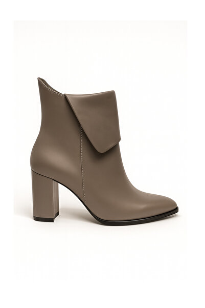 ALANCE Sıon Hakiki Deri Topuklu Kadın Bot – Klasik Şık Tasarım, Günlük ve Ofi...