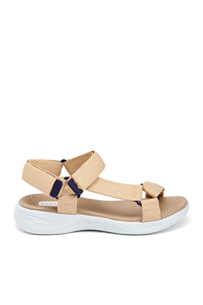 Tergan Vizon Tekstil Kadın Sandalet - K25Y1SN67866-O8P
