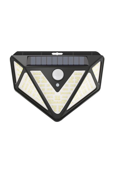 DAMUR Lampă solară de perete 33 W 166 LED