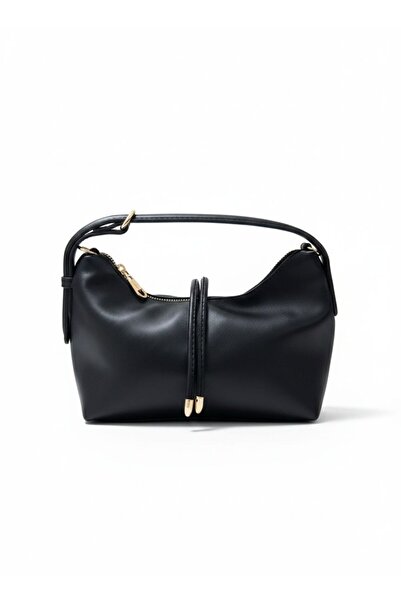 JASECO Modern Hobo Baget Çanta Gold Sallantılı Detaylı