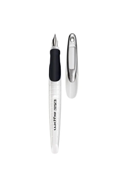 Herlitz Stilou My Pen M pentru dreptaci, alb