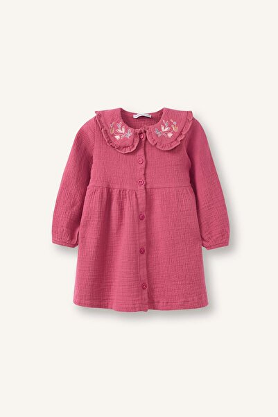 DeFacto Kız Bebek Elbise G8141A5/BR123 ROSE