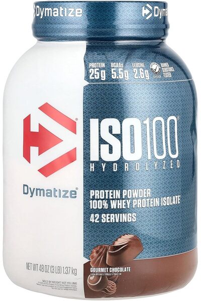 Dymatize Nutrition, ISO100 Hydrolyzed, 100% Whey Protein Isolate, Gourmet Cho...
