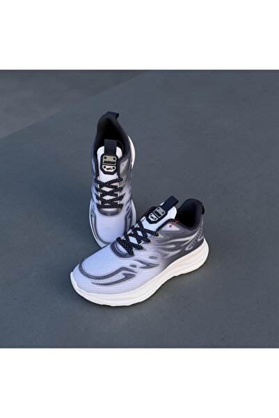 Jagulep Men's Ultra-Light Sole Breathable Lace-Up Casual Sneaker Sports Shoes