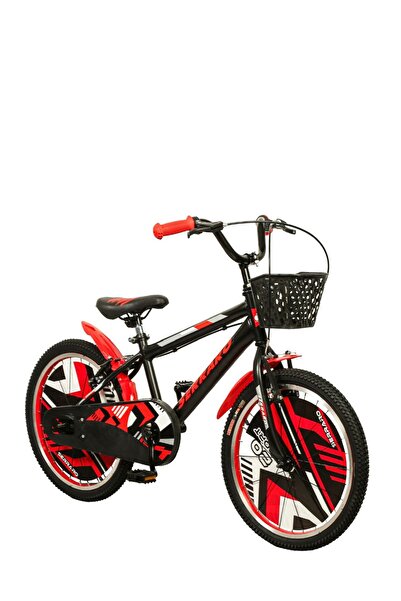 Serraro 20 Jant Çocuk Bisikleti kırmızı Full kagıtlı modeli