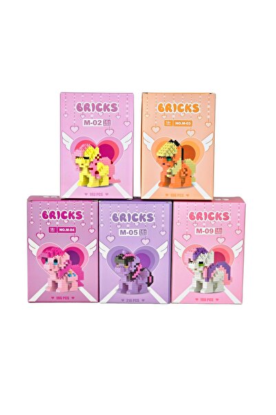 DEK BRICKS My Little Pony Mini Blok Figür – Rastgele Model | Koleksiyonluk Ya...