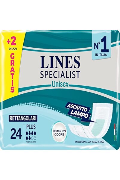 Lines Specialist Tampoane absorbante Lines, 24 bucăți