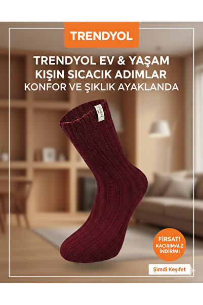 5.MEVSİM Nordsox Alpaca Wool Men's Socks - Warm Special Series