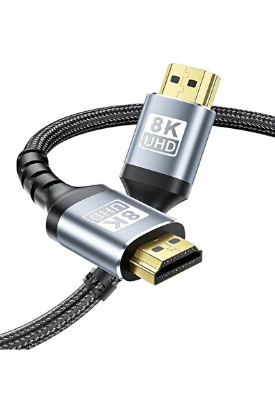 The Bros كابل HDMI، 8K بطول 2 متر، منفذ 2.1، سرعة نقل بيانات فائقة 48 جيجابت ...