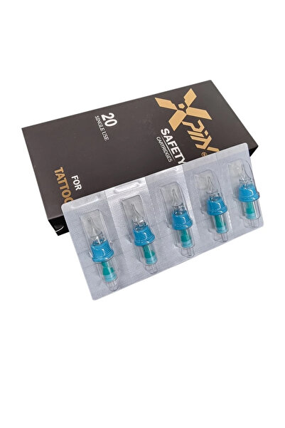 Xpin 0503 0,18 mm 3 RL Cartridge Dövme İğnesi Kalıcı Makyaja Özel 1 Kutu 20 A...