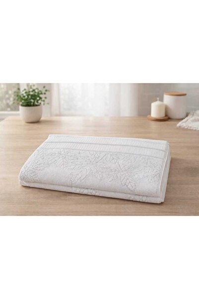 madam gold Madamgold Yoncagül Towel 6 Pieces 50X90 Leaf Pattern Daily Dowry H...