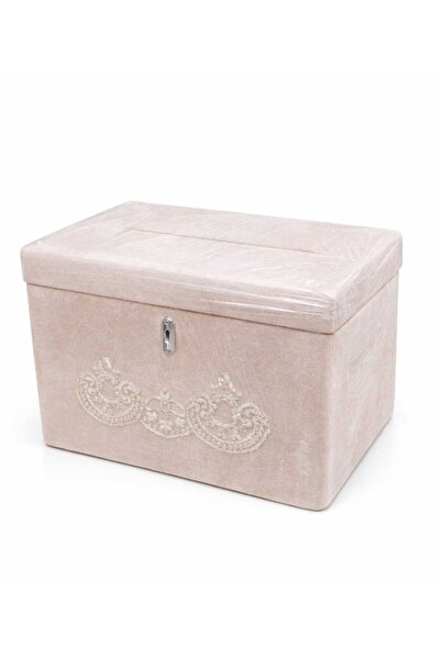 Evsay Takı Zarf Para Toplama Sandığı Düğün Nişan Sünnet Takı Sandığı Kilitli