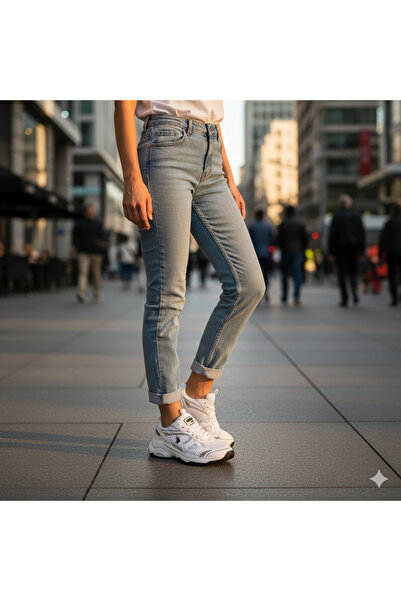 U.S. Polo Assn. White Women's Sneaker