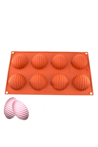 Viva.Z Silicone Easter Egg Mold - 8 cavities