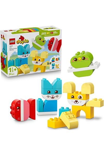 LEGO DUPLO My First 3 in 1 Creative Cute Pets 10477 (Ages 1.5+)