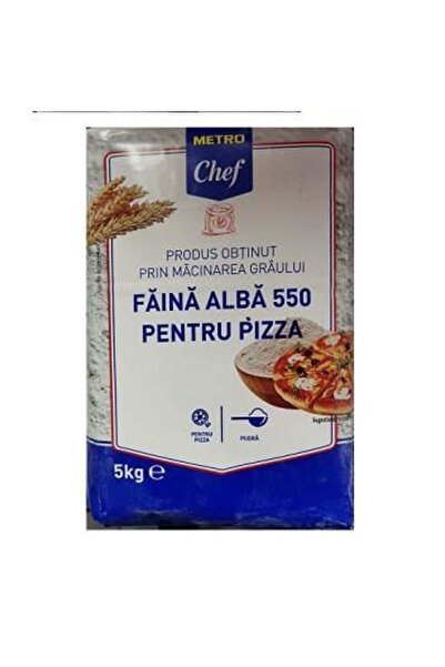 Metro Chef White Pizza Flour Type 550, 5 Kg,