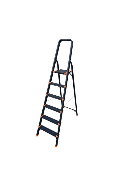 Milano Arnold 6-Step Household Step Ladder, Lightweight Aluminum, Easy to Use...