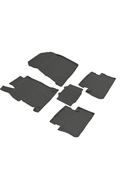 Honda Civic 9 (12-15) Elite 4D Kauçuk Paspas - 4 Mevsim Koku Yapmaz Saf Kauçu...