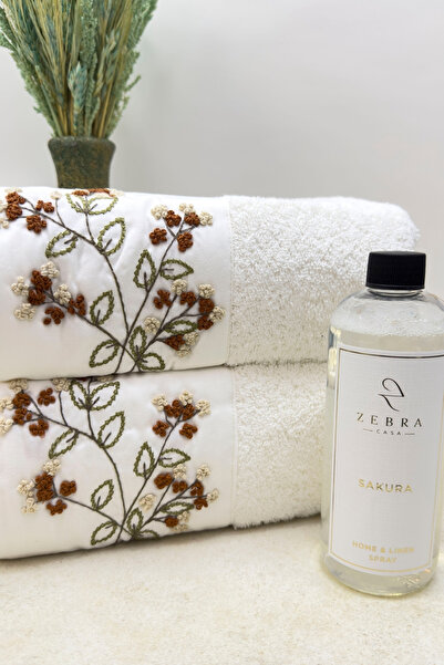 ZEBRACASA Edessa Kokulu Havlu Seti