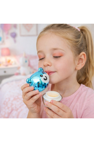 Muhcu Home بلسم الشفاه باللون الأزرق والوردي، متوفر بألوان مختلفة، أخبرنا عند...