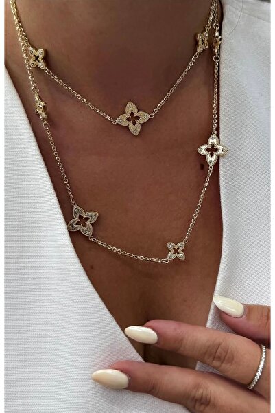 Vi store Kuyumcu Model 90 cm Gold Marka Kolye