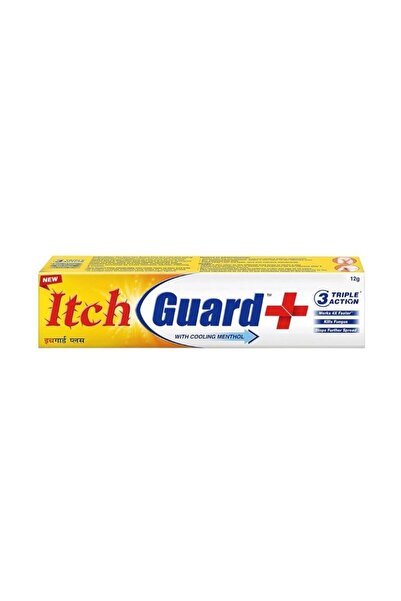 ITCH GUARD Plus Antifungal Cream Cooling Menthol Itching Relief 12 g