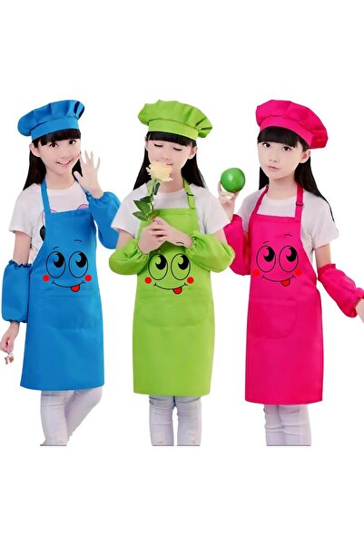 Generic Kid's Aprons Children's Aprons for Boys Girls Cooking Art Painting, S...