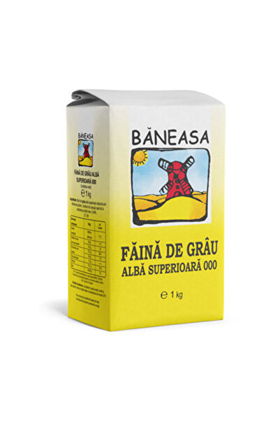 Baneasa Superior White Flour Type 000, 10 x 1 Kg,